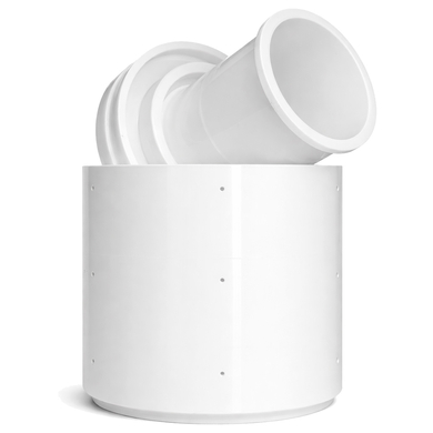 Форма "Гауда" с крышкой-поршнем (на 3-4 кг, Сыротека)